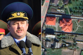 Шейман и его спутница скупают землю в крошечной деревне